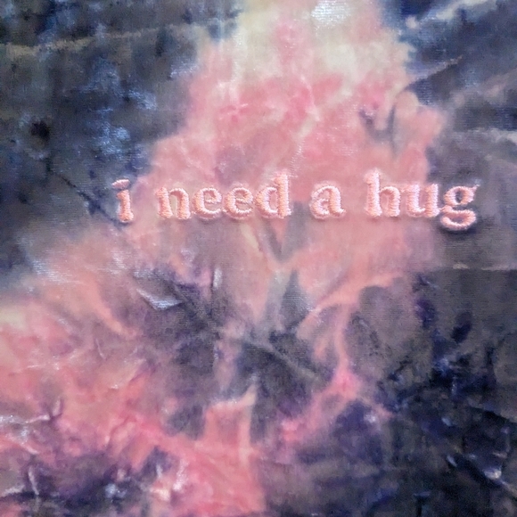 Teddy Fresh ''I Need a Hug' Velour Long Sleeve Turtleneck - Picture 4 of 7